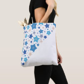 Tote Bag Valse céleste (triangulaire) (De près)