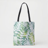 Tote Bag Valse Frond - Feuilles Frond Palm (Devant)