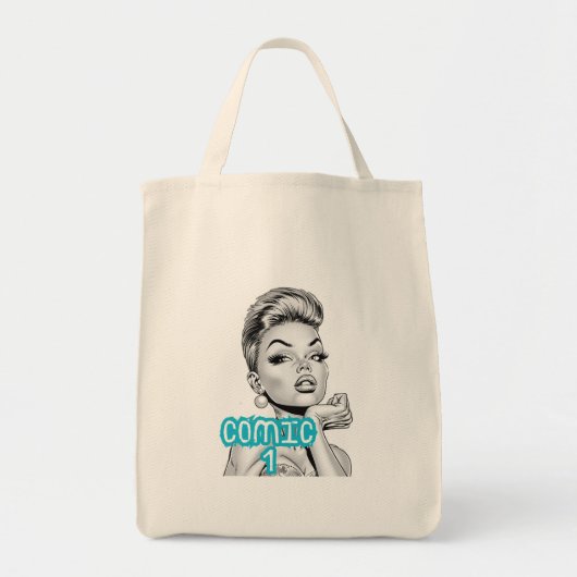 Tote Bag vamp des années 50 (Devant)