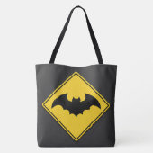Tote Bag Vampire Bat Avertissement Halloween (Dos)