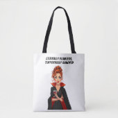 Tote Bag Vampire éternel sans faute Ms Sass (Devant)