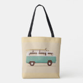 Tote Bag Van bleu | Florent Bodart (Dos)