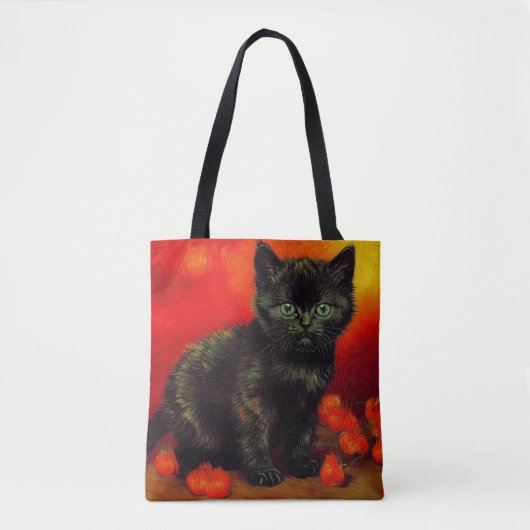 Tote Bag Van Gogh Black Kitten (Devant)