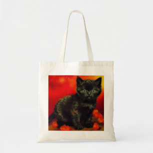 Tote Bag Van Gogh Black Kitten