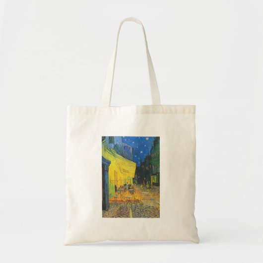 Tote Bag Van Gogh Café Terrasse Rue Française Scène (Devant)