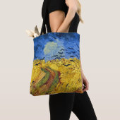 Tote Bag Van Gogh Champs de blé Impressionniste Peinture (De près)