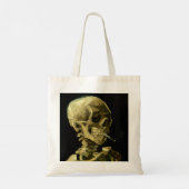Tote Bag Van Gogh Fumer du squelette (Dos)