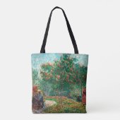 Tote Bag Van Gogh Garden à Montmartre avec amoureux (Dos)