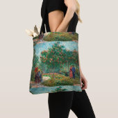 Tote Bag Van Gogh Garden à Montmartre avec amoureux (De près)