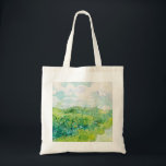 Tote Bag Van Gogh. Green Blé Fields Auvers. Impressionnisme<br><div class="desc">Sac fourre-tout Van Gogh "Green Wheat Fields,  Auvers".</div>