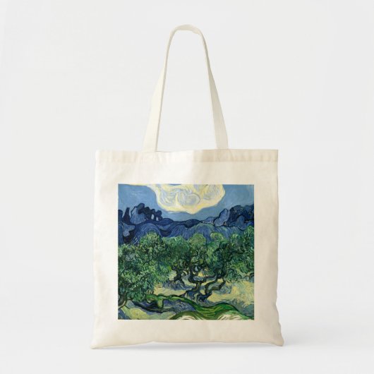 Tote Bag Van Gogh La peinture paysagère des oliviers (Devant)