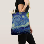 Tote Bag Van Gogh - Le Starry Night Shopping<br><div class="desc">L'oeuvre d'art de Van Gogh - "La nuit étoilée" est présentée sur ce fourre-tout. Un ciel nocturne si vivant avec de somptueux tourbillons ! **Consultez les produits associés à ce design dans notre boutique et découvrez d'autres options extraordinaires avec cette merveilleuse image :https://www.zazzle.com/collections/arty_gifts_for_the_van_gogh_fan_in_your_life-119079521028472120?rf=238919973384052768</div>