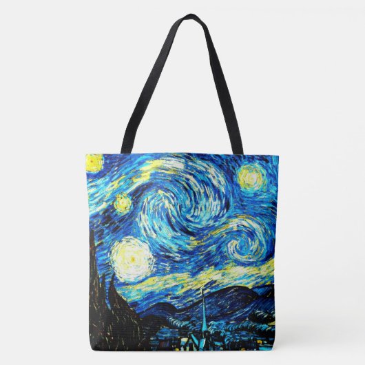 Tote Bag Van Gogh - Nuit étoilée (Devant)