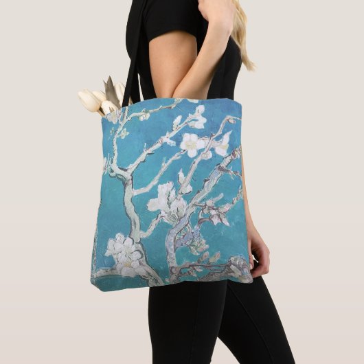 Tote Bag Van Gogh Painting Almond Blossom (De près)