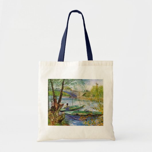 Tote Bag Van Gogh Pêche au printemps, Pont de Clichy (Devant)