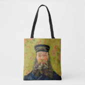 Tote Bag Van Gogh Postman. Art de l'impressionnisme de port (Devant)