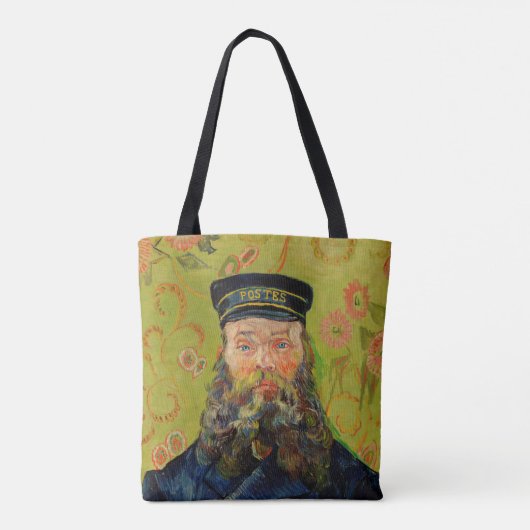 Tote Bag Van Gogh Postman. Art de l'impressionnisme de port (Dos)