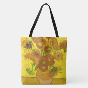 Tote Bag Van Gogh Quinze Tournesols Dans Un Vase Art
