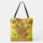 Tote Bag Van Gogh Quinze Tournesols Dans Un Vase Art (Dos)