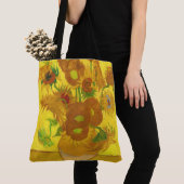 Tote Bag Van Gogh Quinze Tournesols Dans Un Vase Art (De près)