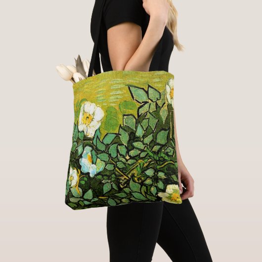 Tote Bag Van Gogh - Roses sauvages (De près)