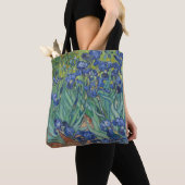 Tote Bag Van Gogh Vintage Irises (De près)