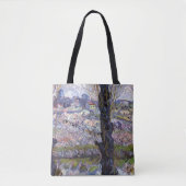 Tote Bag Van Gogh Vue Arles Jardin Fleuri (Devant)