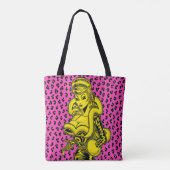 Tote Bag Vana DeVinyl™/Empreinte de léopard (Dos)