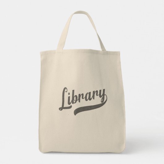 Tote Bag Variabilité aléatoire - Bibliothèque (Dos)