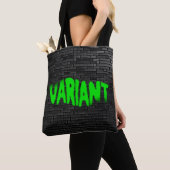 Tote Bag VARIANT Graffiti Green Fourre-tout (De près)