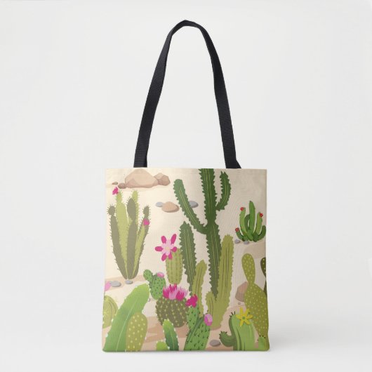 Tote Bag Variété Cactus (Devant)