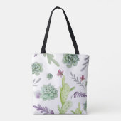 Tote Bag Variété de cactus (Dos)