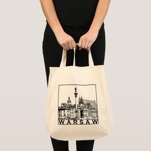 Tote Bag Varsovie (Devant (produit))