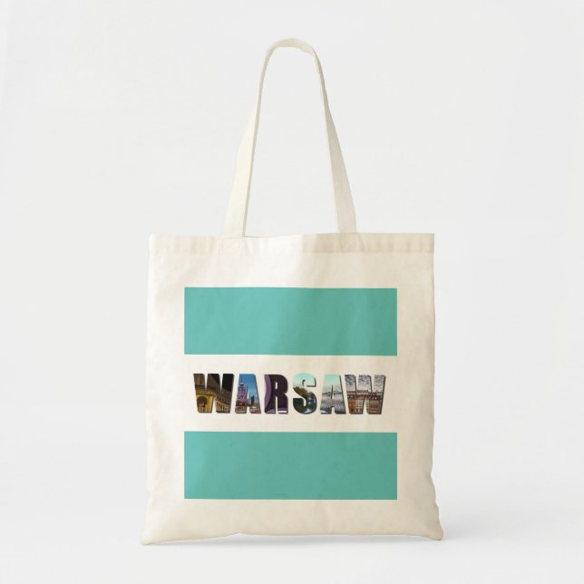 Tote Bag Varsovie Pologne (Devant)
