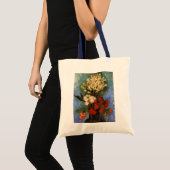 Tote Bag Vase avec des Œillets de Vincent van Gogh (Devant (produit))
