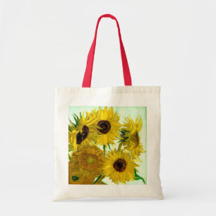 Tote Bag Vase avec douze tournesols, beaux-arts de Van Gogh