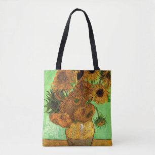 Tote Bag Vase avec douze tournesols de Vincent van Gogh