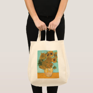 Tote Bag Vase avec douze tournesols par Vincent van Gogh
