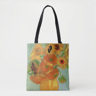 Tote Bag Vase avec douze tournesols par Vincent van Gogh