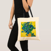 Tote Bag Vase avec iris, Van Gogh (Devant (produit))