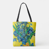 Tote Bag Vase avec Irises, Van Gogh (Dos)