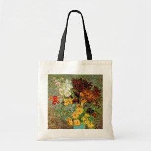 Tote Bag Vase avec marguerites et anémones par Vincent van
