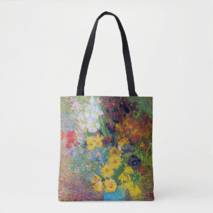 Tote Bag Vase avec marguerites et anémones, Van Gogh