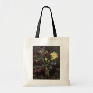 Tote Bag Vase avec Myosotis et Peonies par Vincent van Gogh