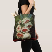 Tote Bag Vase avec pivoines par Vincent van Gogh (De près)