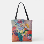 Tote Bag Vase avec Roses et Anémones, Van Gogh (Dos)