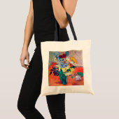 Tote Bag Vase avec Roses et Anémones, Van Gogh (Devant (produit))