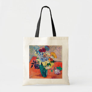 Tote Bag Vase avec Roses et Anémones, Van Gogh