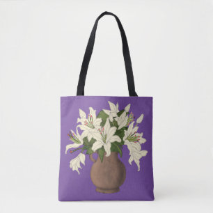 Tote Bag Vase de fleurs