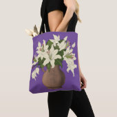 Tote Bag Vase de fleurs (De près)